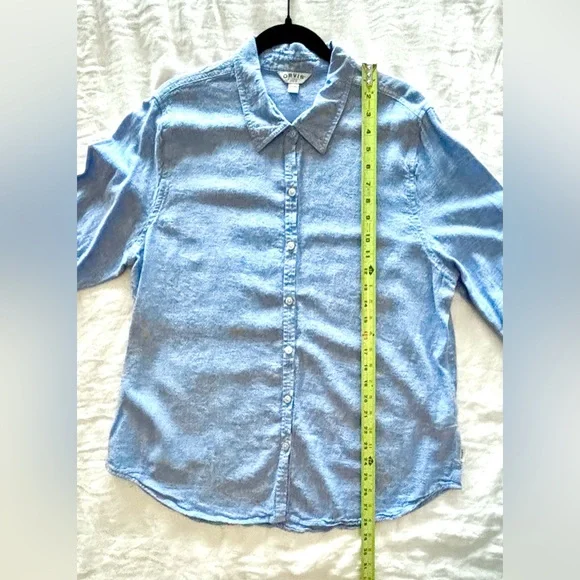Orvis Women’s Linen Blend Shirt - Picture 8 of 8
